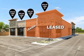 1,250 SF Retail Spaces | Elsa TX