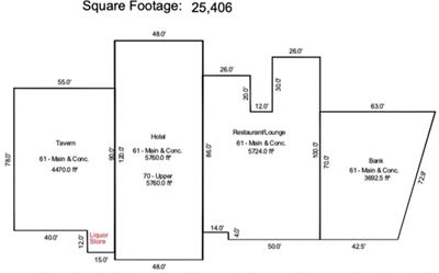 Swan Hills Hotel, Tavern, Liquor Store, Restaurant, Lounge, plus Rental Unit
