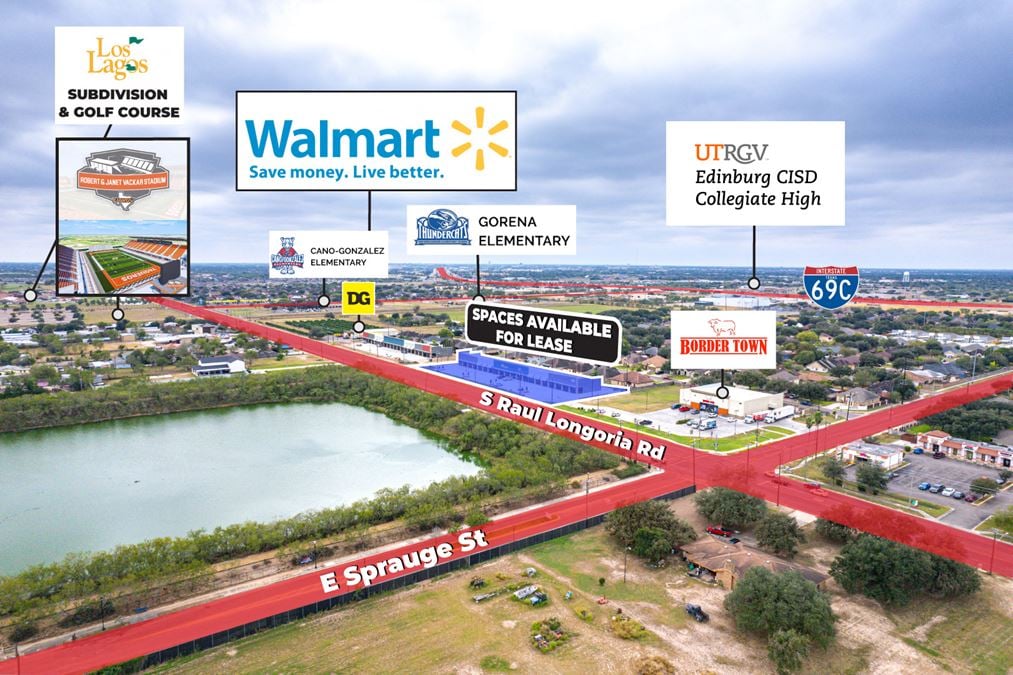 Retail Spaces | 961 SF -  982 SF | EDINBURG TX