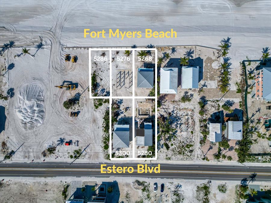 Fort Myers Beach 5 Property Gulf-Front Portfolio
