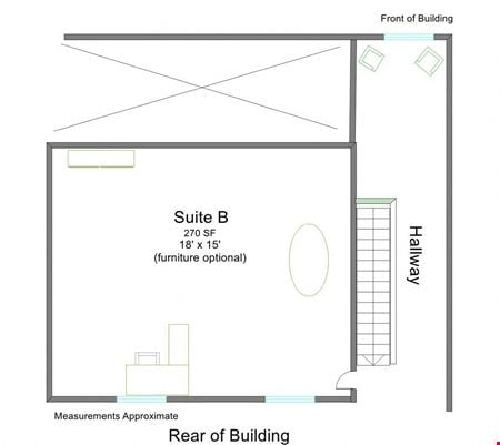 Office space for Rent at 106 West Main St.  in West Dundee