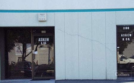 Industrial space for Rent at 1124 Wrigley Way in Milpitas