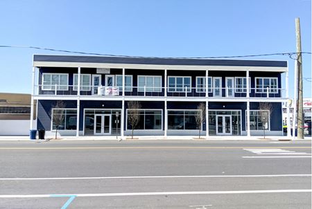 Newly constructed retail - office building - Asbury Park