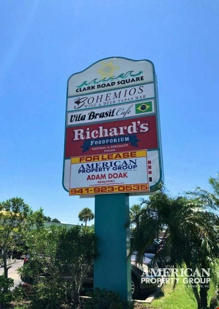 Retail space for Rent at 3232 Clark Rd. in Sarasota