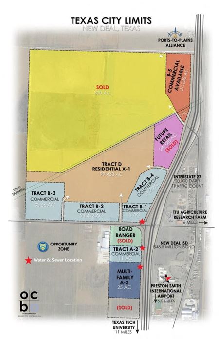 Photo of commercial space at I-27 & FM 1729 in New Deal