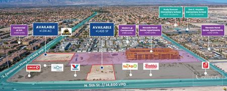 Photo of commercial space at NWC Centennial Pkwy. & N 5th St. in North Las Vegas