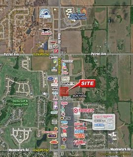 Derby, KS - 1.08 Acre Available for Ground Lease - One Pad Left