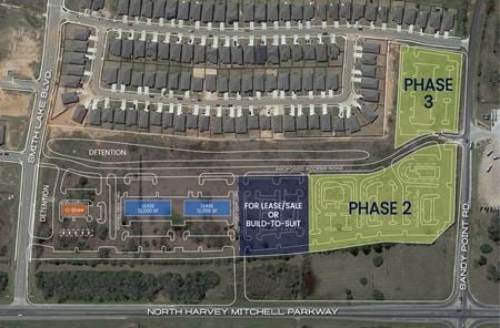 VacantLand space for Sale at Harvey Mitchell Pkwy. & Smith Lake Blvd. in Bryan