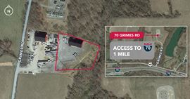 Building B - 7,808 SF Industrial Building with 1-Acre Yard