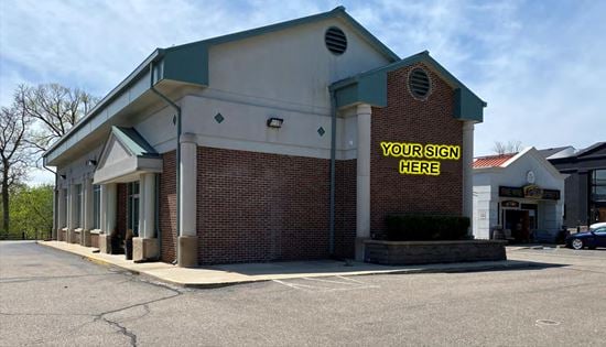 Former Free Standing Bank with Drive Thru