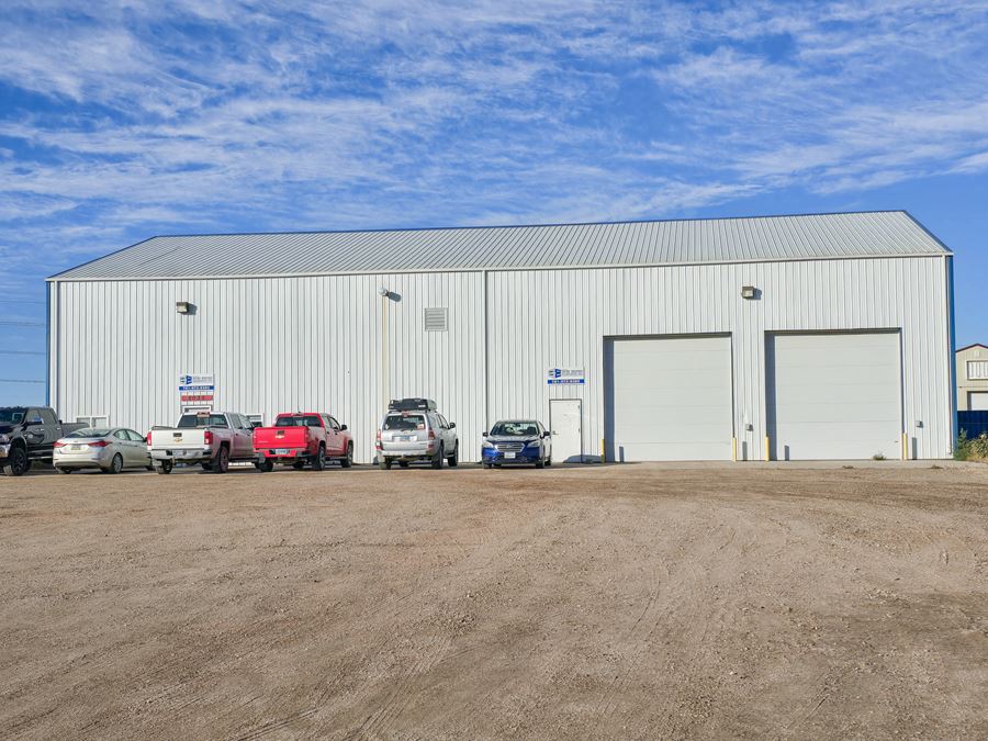 ±7,800 SF Shop & Office | ±2.58 Acre Fenced and Stabilized Yard