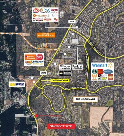 VacantLand space for Sale at 28536 Farm to Market Road 2978 in Magnolia