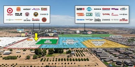 VacantLand space for Rent at 16991 W Waddell Rd in Surprise