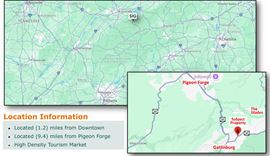12 +/- acres East Parkway Gatlinburg