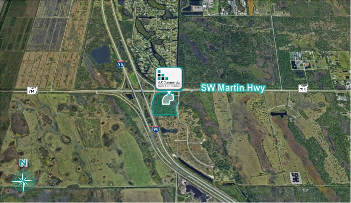 SW Martin Highway & I-95 - 4.5-7.8 Acres