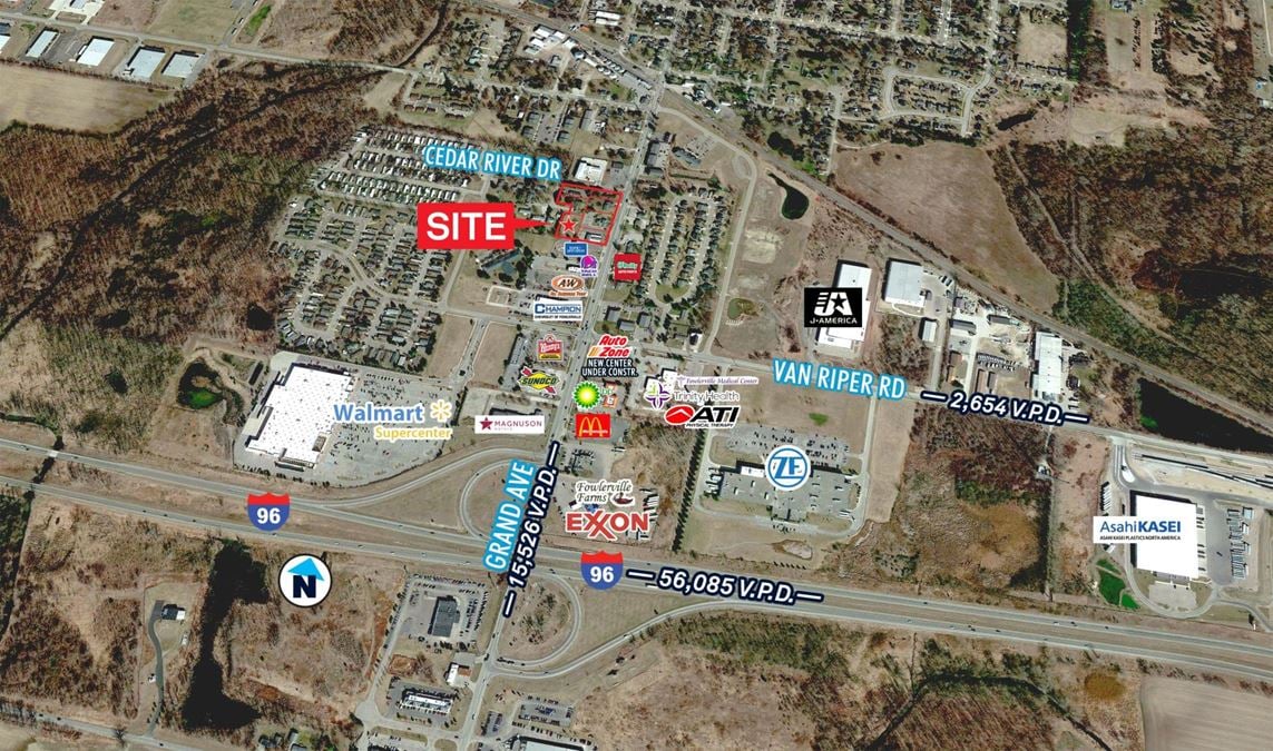 Site Near Future Jimmy Johns & I-96 (Sites C-F)