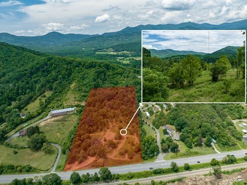 9.6± Acres with Highway 70 Frontage