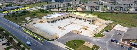 Photo of commercial space at NWC Heatherwilde & Wells Branch Parkway in Pflugerville
