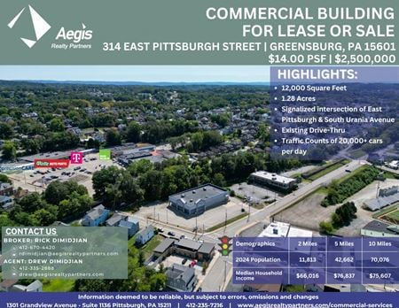 Other space for Sale at 314 East Pittsburgh Street in Greensburg