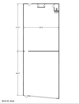 3014 W 63rd St. - +/-2,600 SF Commercial Storefront