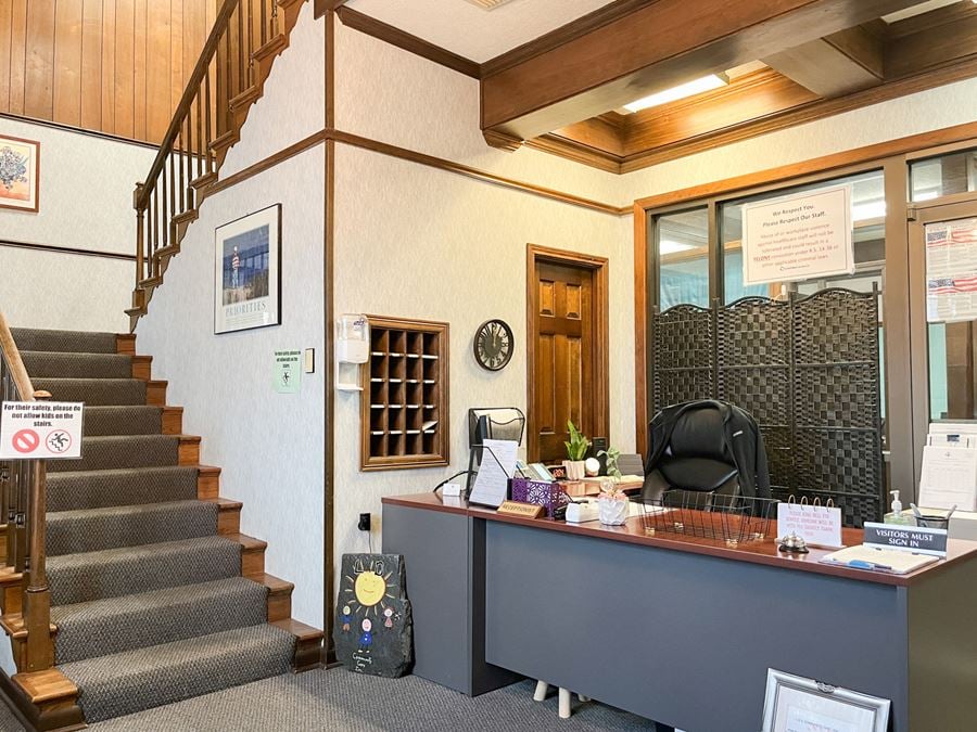 Two-Story Office Building with Parking Near LFT