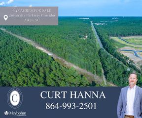 Well-Located 6.48 Acres | University Parkway Corridor | Aiken, SC