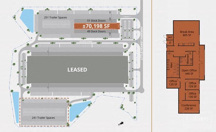 ±70,198 SF Transload Facility