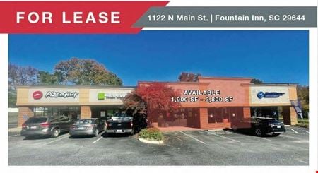Retail space for Rent at 1122 N. Main St. in Fountain Inn