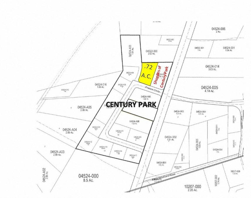 .72 Acres at Century Park (Lot 2)