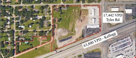 VacantLand space for Sale at NW/c Kellogg & Tyler Road in Wichita