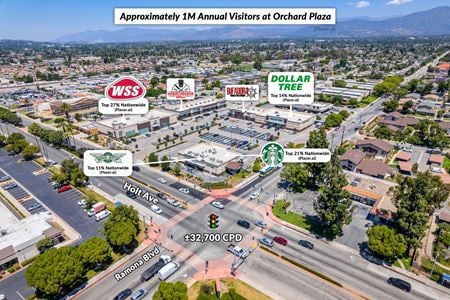 Retail space for Rent at 4432 & 4480 Holt Blvd in Montclair