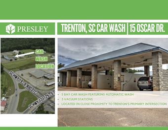 Trenton, SC Car Wash | 15 Oscar Dr.