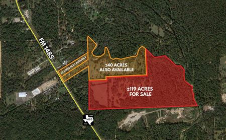 ±119 - 165 Acres Available - New Caney