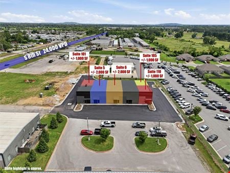 Industrial space for Rent at 2420 South 8th Street in Rogers