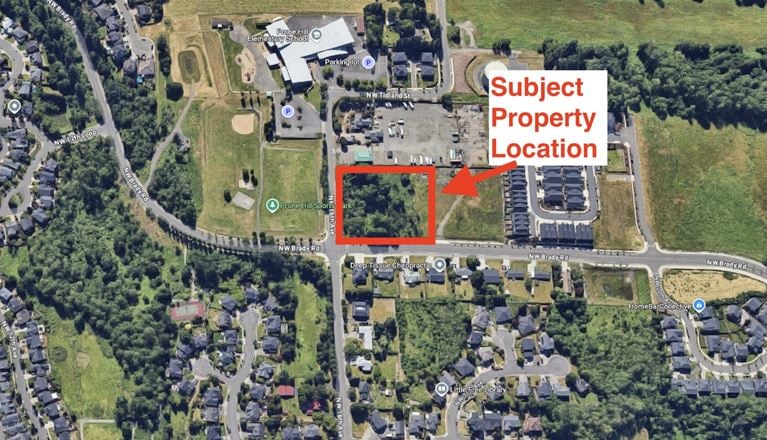 NW CORNER 16TH & NW BRADY, CAMAS, WA 98607