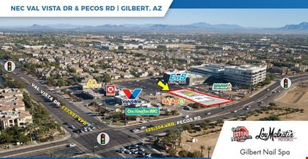 Retail space for Rent at Val Vista Dr & Pecos Rd in Gilbert