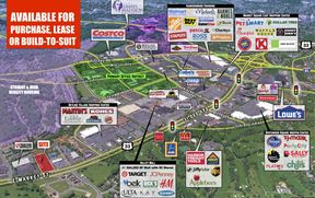 Build-to-Suit Drive-Thru or Retail Pad on East Market St
