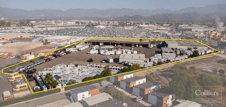 2.3 - 5.3 Acres of Industrial Land with Buildings for Lease