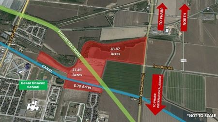 VacantLand space for Sale at 32.82 Acres at S. Veterans Road & Juan Balli Road in Pharr