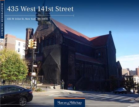 Land space for Sale at 435 W 141st St in New York