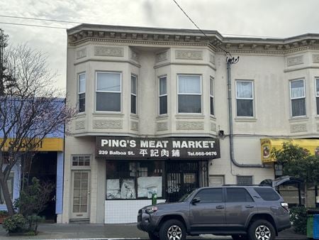 Retail space for Rent at 239 Balboa Street in San Francisco