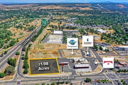 VacantLand space for Sale at Oroville Dam Blvd & Hwy 70 in Oroville