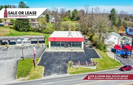Photo of commercial space at 7429 Lee Highway in Fairlawn