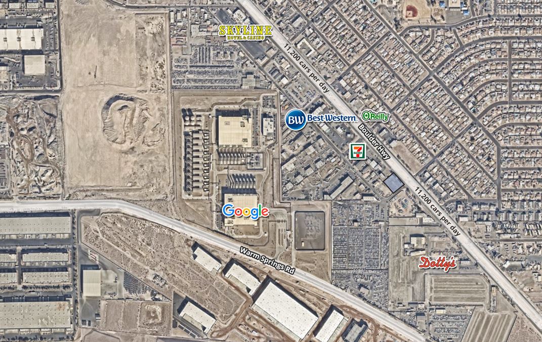 ±0.57 acres on Boulder Highway