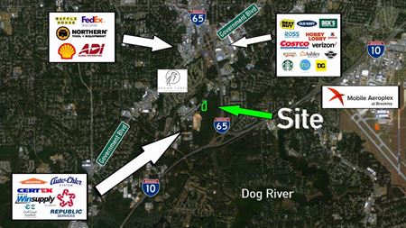 4.12 Acres For Sale off Halls Mill Rd and I-65 - Mobile