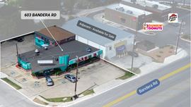 603 Bandera Rd – Corner Income-Producing Restaurant with Redevelopment Upside