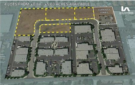 Photo of commercial space at Carbide Dr & Boron Dr. in corona