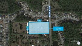 4.82± acres with 334 Front Feet on Blair Road