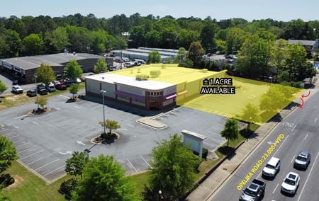 VacantLand space for Rent at 1498 Opelika Rd in Auburn