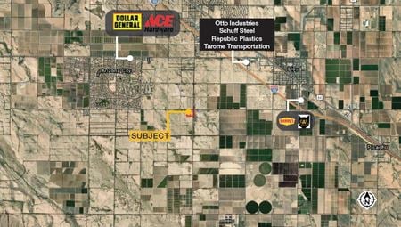 Photo of commercial space at SWC Toltec Road & Milligan Road in Eloy